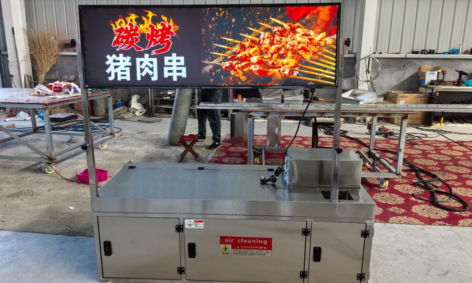 无烟烧烤净化设备参数与选型|夜市・文旅街区・连锁门店|源亚机械