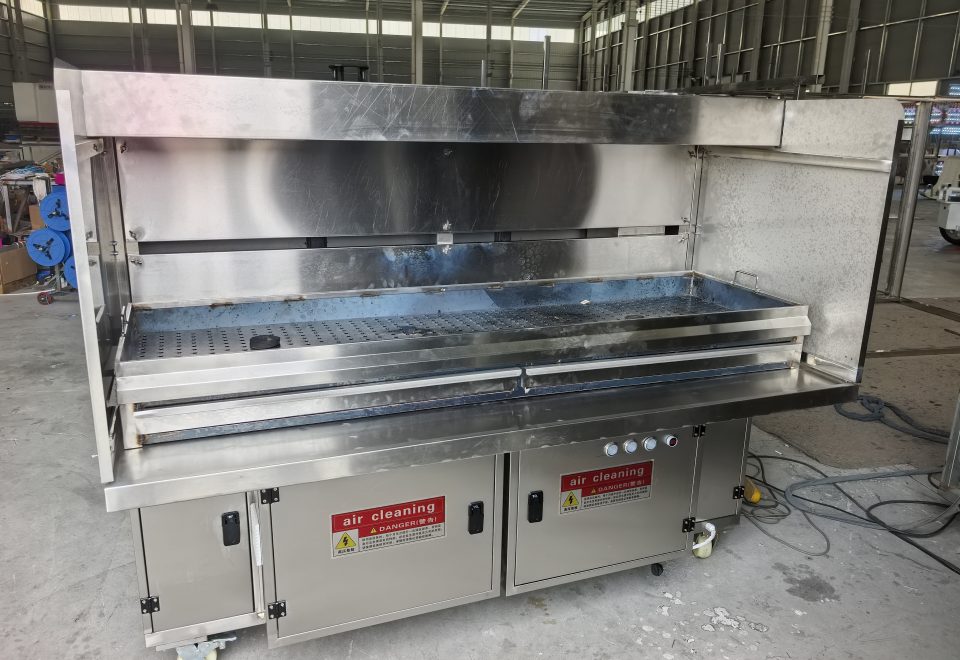 园区餐饮与活动后场，烧烤净化设备怎样让通道和位置更顺手